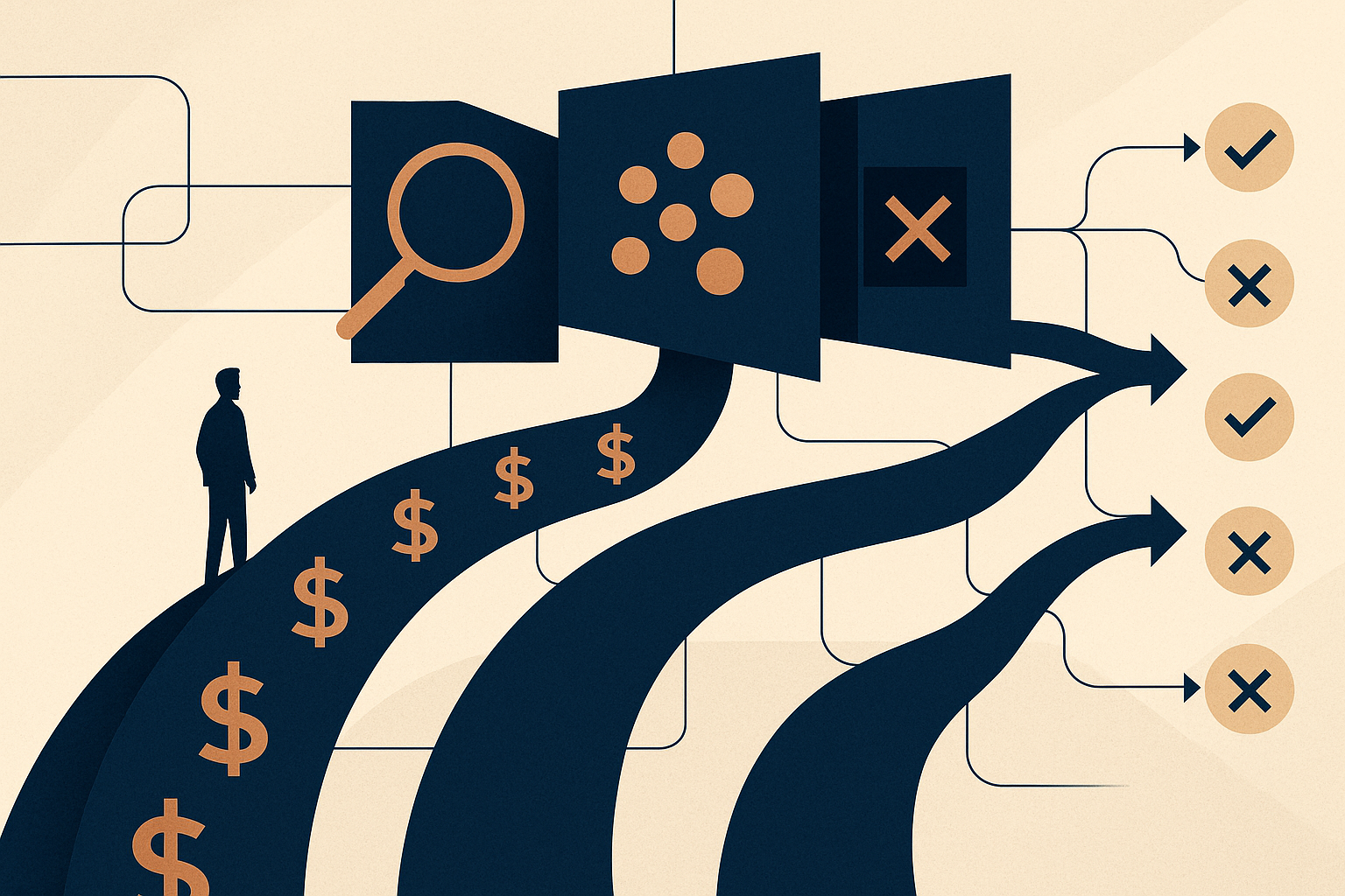 Editorial illustration for the article 'OFAC Updates SDN Sanctions List Publication Format Without Content Changes' about Office of Foreign Assets Control.